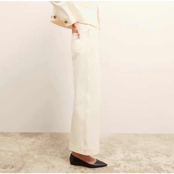 MM. LaFleur Women's Tusk The Milo Wide-Leg Jean Size 16 - Picture 10 of 11